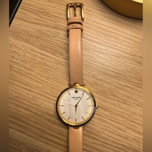Kate Spade Gold and Cream Watch